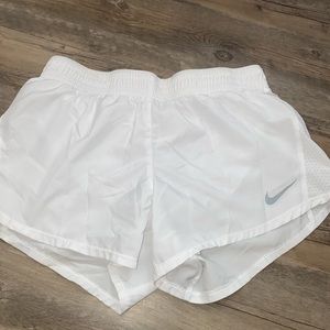 White Nike Shorts